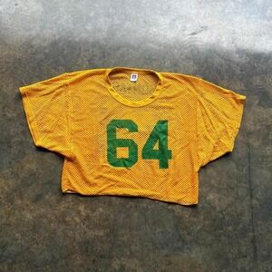 Vintage 80s Russell Cropped Football Jersey